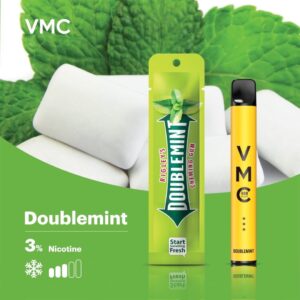 VMC 600 PUFF Double mint กลิ่นดับเบิ้ลมิ้นท์